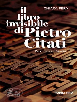 cover image of Il libro invisibile di Pietro Citati